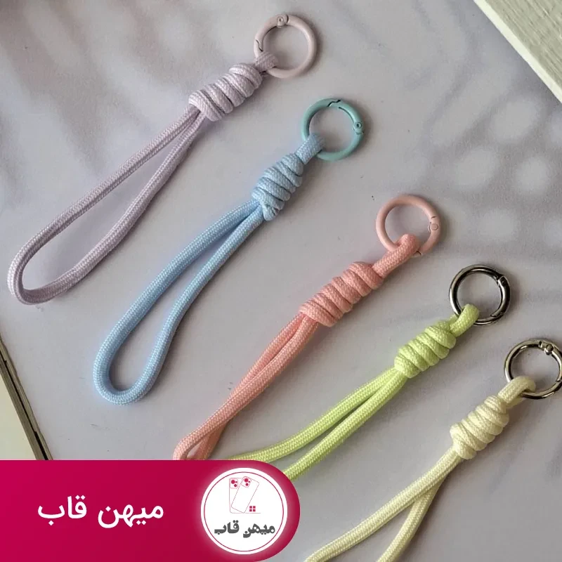 بندآویز پارچه ای رنگی