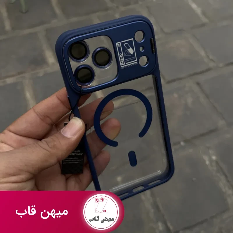 قاب گوشی sibling camera lens سرمه ای
