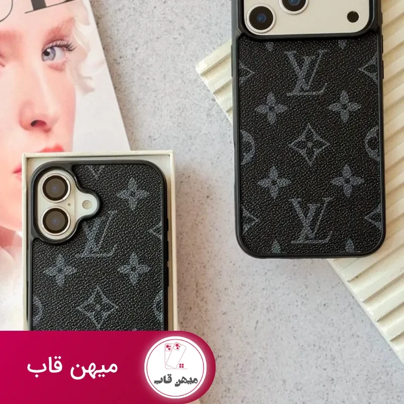 قاب گوشی لویی ویتون مشکی LOUIS VUITTON