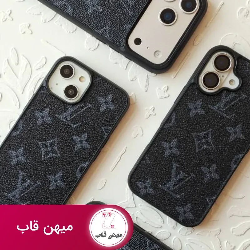 قاب گوشی لویی ویتون مشکی LOUIS VUITTON