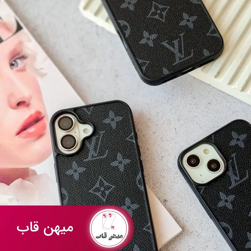 قاب گوشی لویی ویتون مشکی LOUIS VUITTON
