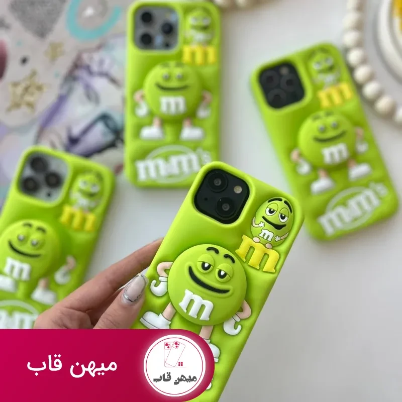 گارد گوشی سیلیکونی M&M