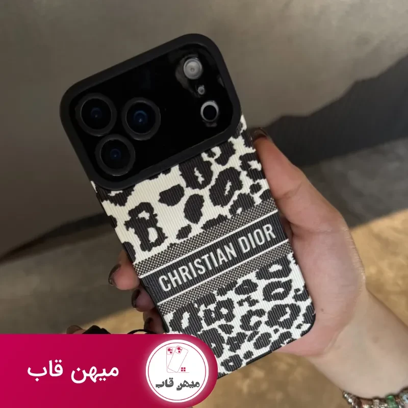 قاب گوشی کبریتی دیور DIOR black/white