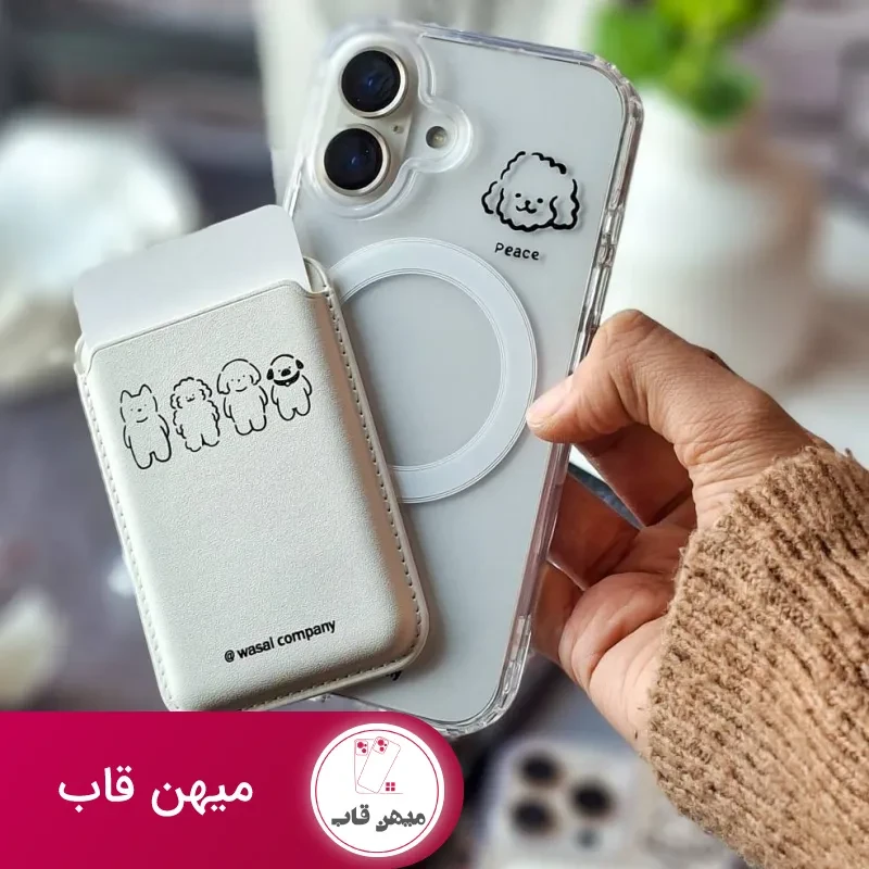 قاب گوشی سگ کیوت با ولت
