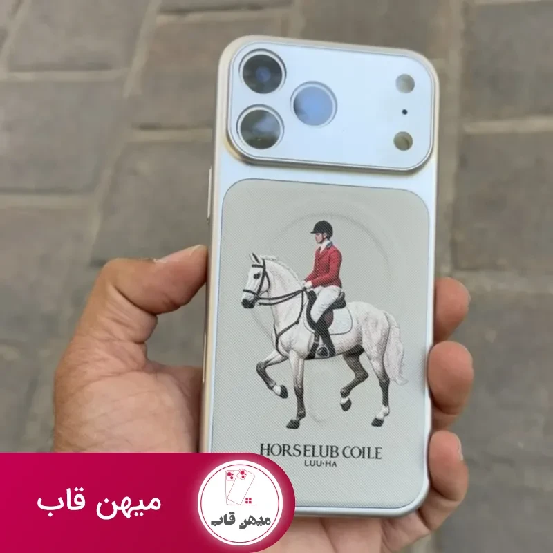 horse polo (نقره ای )