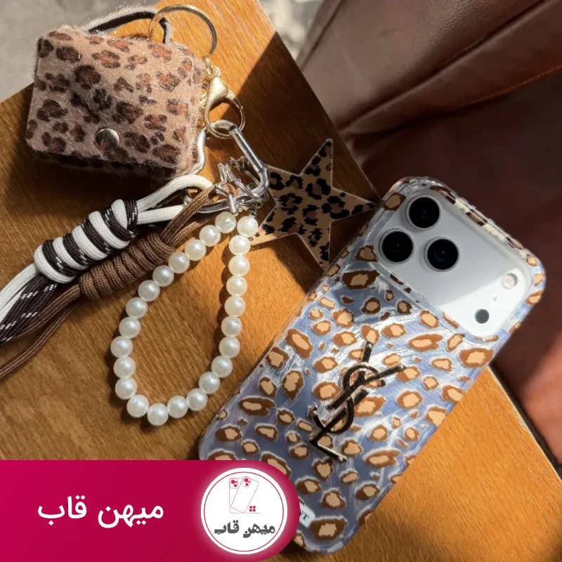 قاب گوشی YSL leopard
