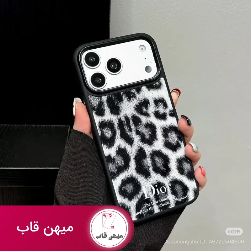 قاب گوشی پلنگی دیور