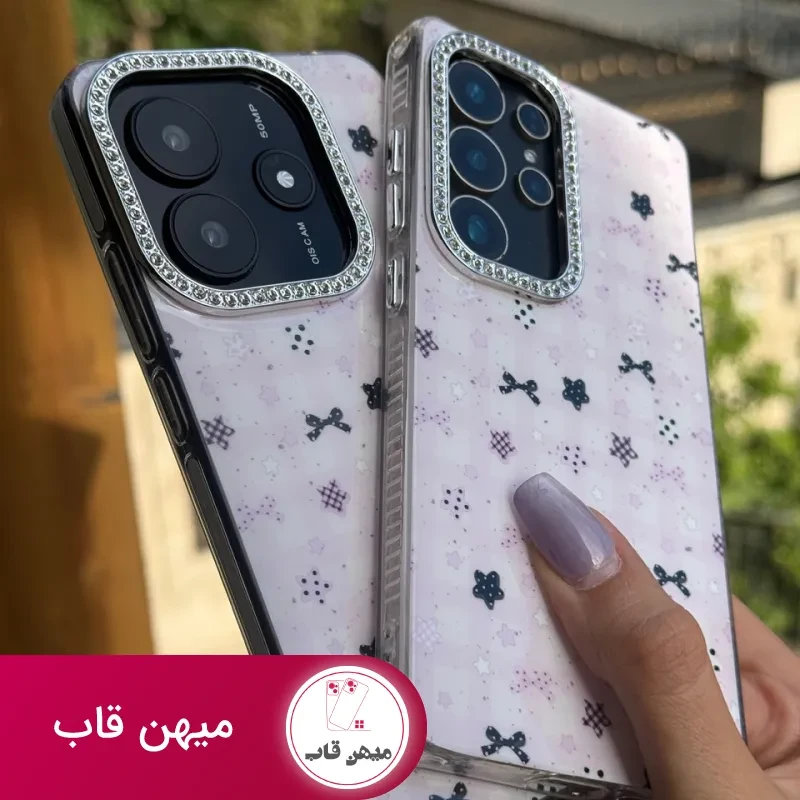 قاب سامسونگ و شیائومی Kawaii Pink Star