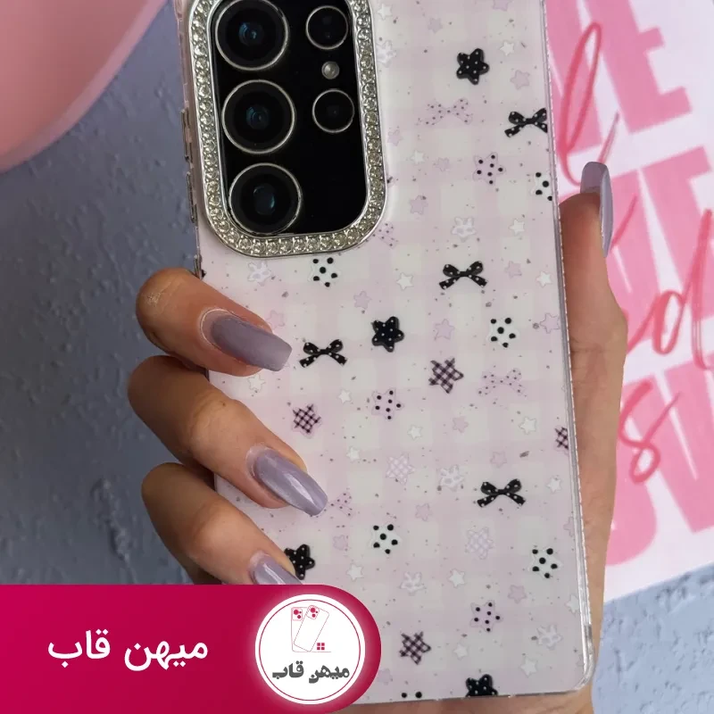 قاب سامسونگ و شیائومی Kawaii Pink Star