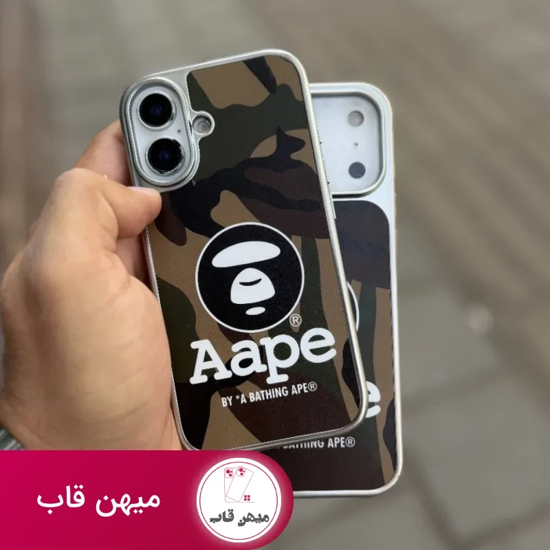 قاب گوشی ape camo (green)