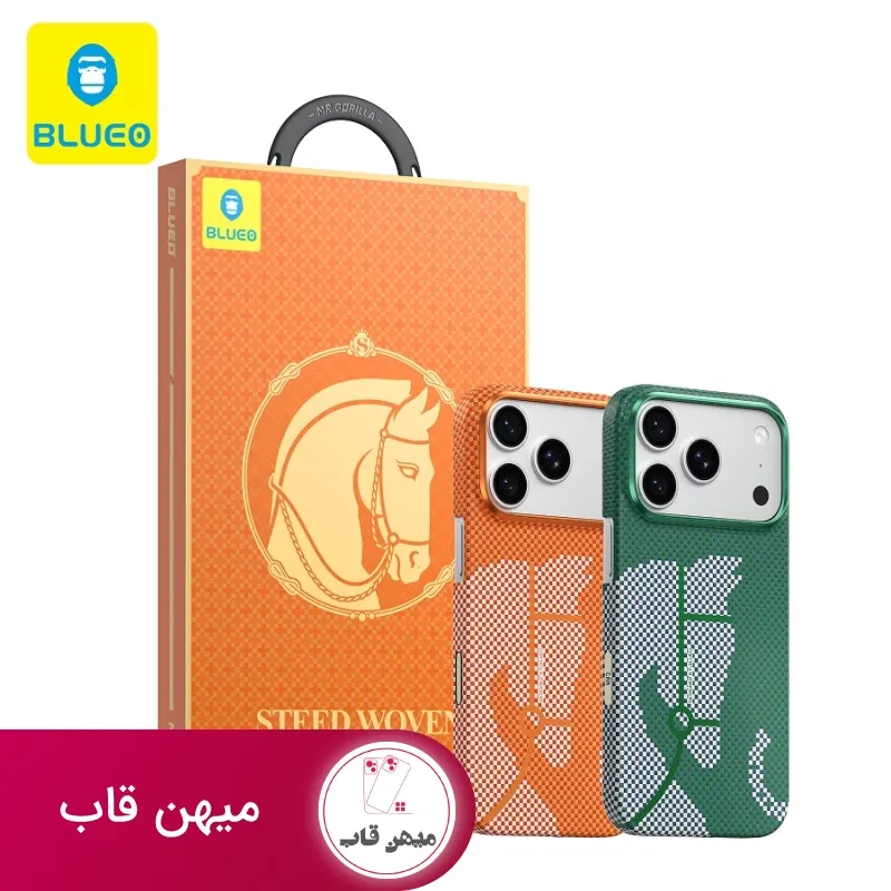 قاب گوشی بلو Steed Woven Aramid Fiber Magnetic