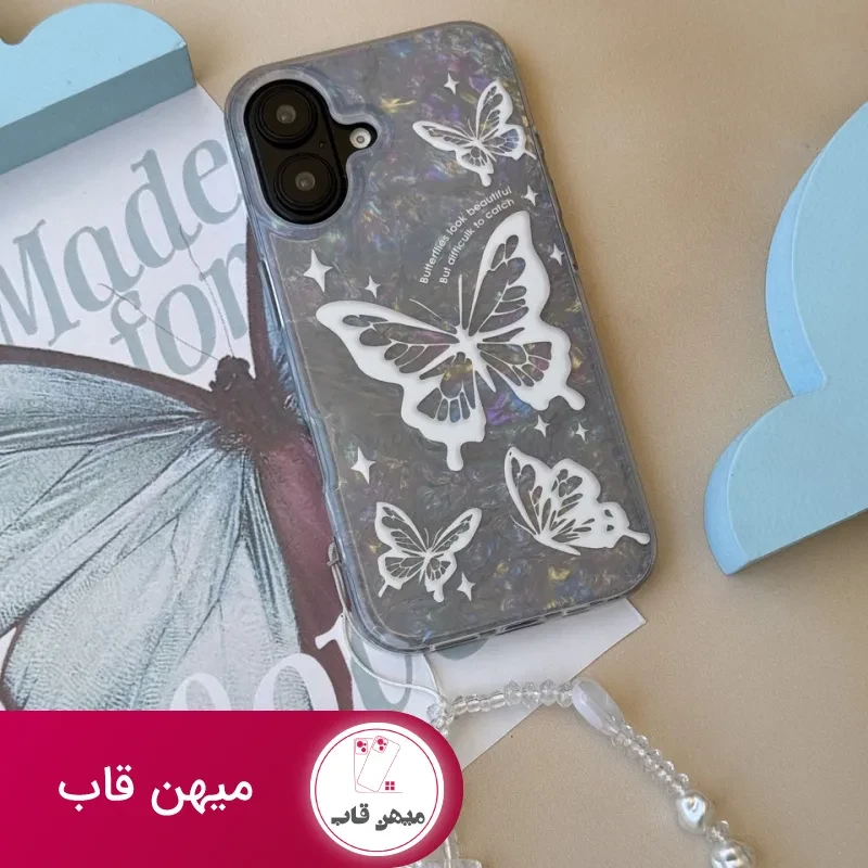 قاب گوشی Ice Butterfly با آویز