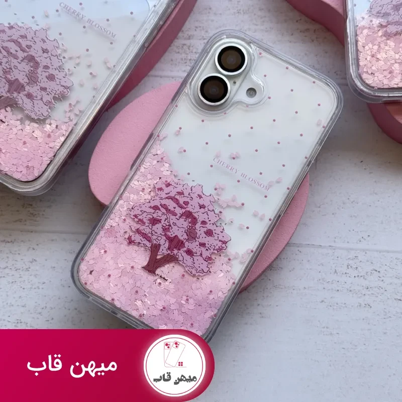 قاب آکواریومی شکوفه ی گیلاس ژاپنی