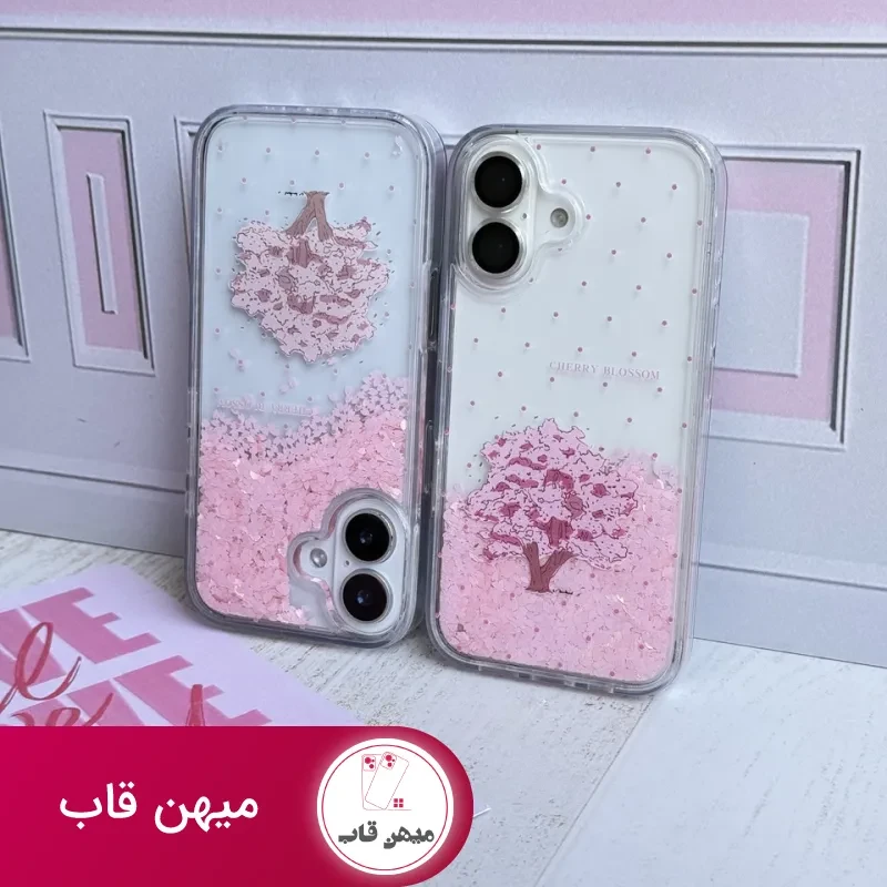 قاب آکواریومی شکوفه ی گیلاس ژاپنی