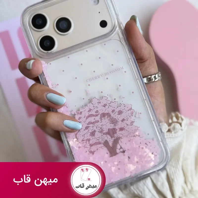 قاب آکواریومی شکوفه ی گیلاس ژاپنی