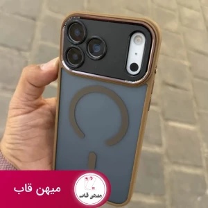 قاب گوشی pixels case (قهوه ای )
