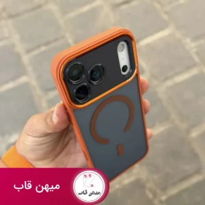 قاب گوشی pixels case (نارنجی)