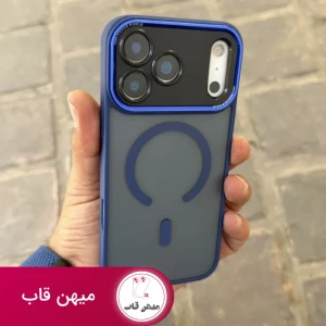 قاب گوشی pixels case ( آبی )