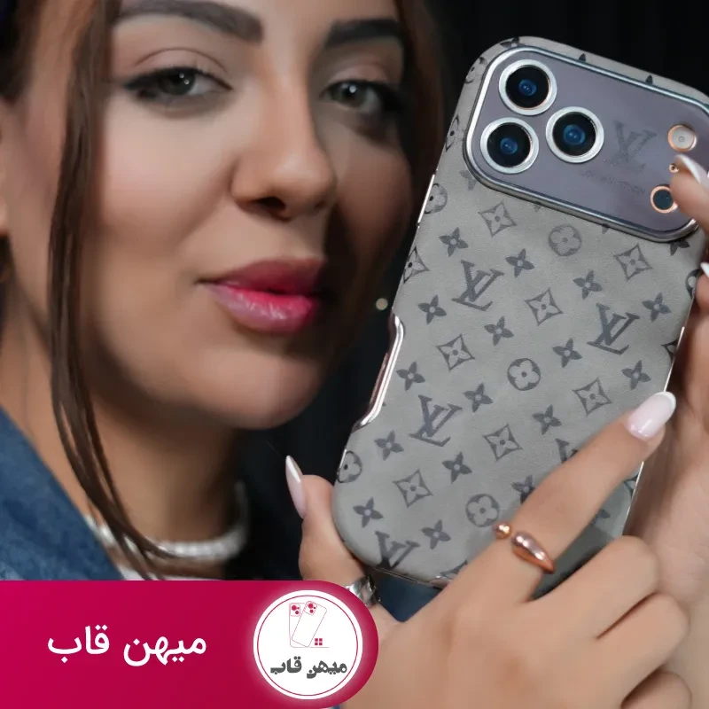 قاب موبایل آیفون آلفا گری لویی ویتون