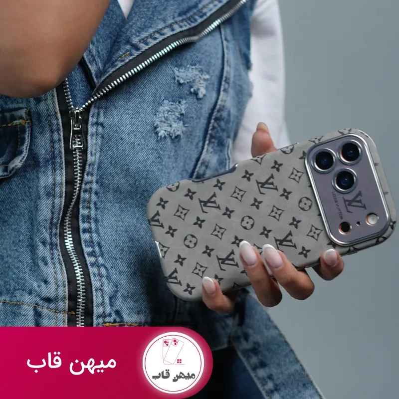 قاب موبایل آیفون آلفا گری لویی ویتون