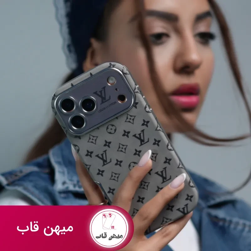 قاب موبایل آیفون آلفا گری لویی ویتون