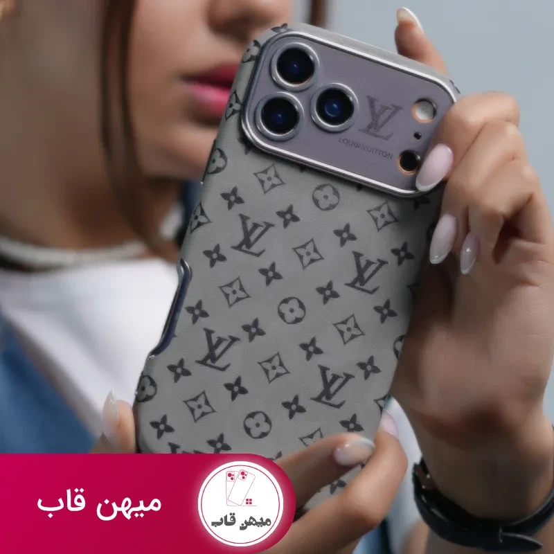 قاب موبایل آیفون آلفا گری لویی ویتون