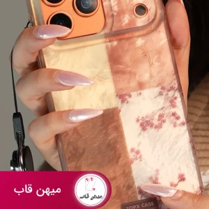 قاب موبایل آیفون شکوفه گلدن پتال