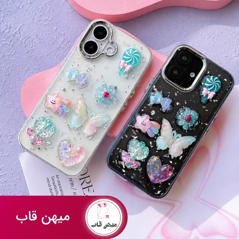 قاب کریستال کیوت رزینی