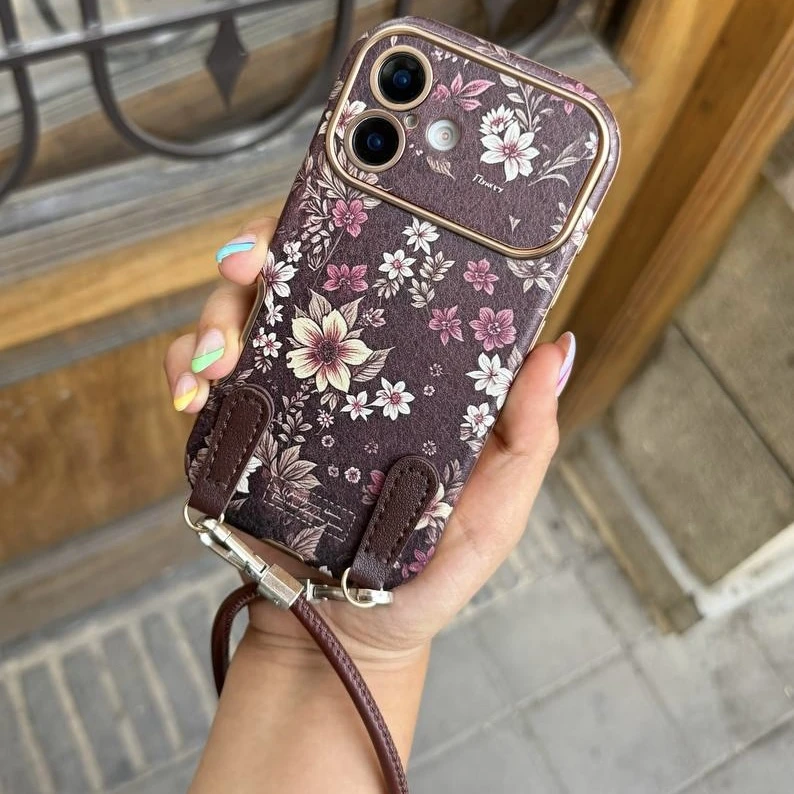 قاب گوشی rose brown