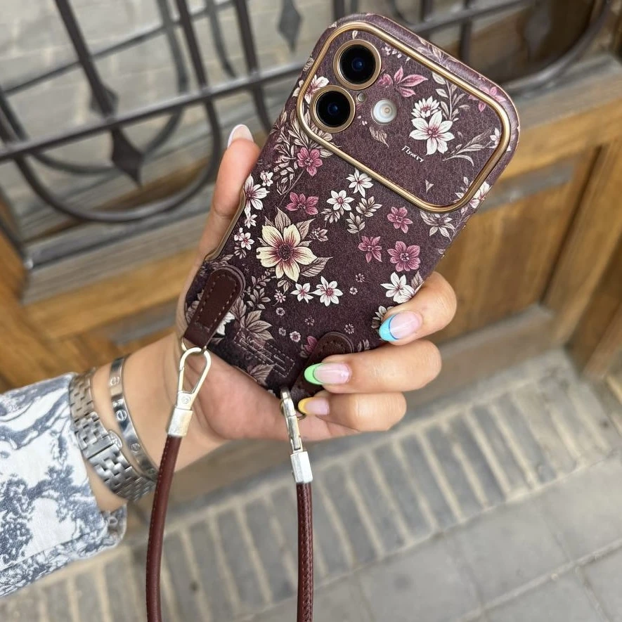 قاب گوشی rose brown