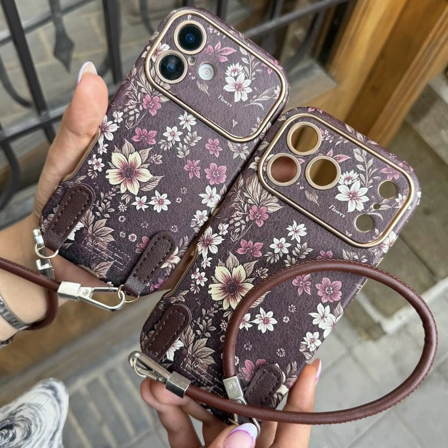 قاب گوشی rose brown