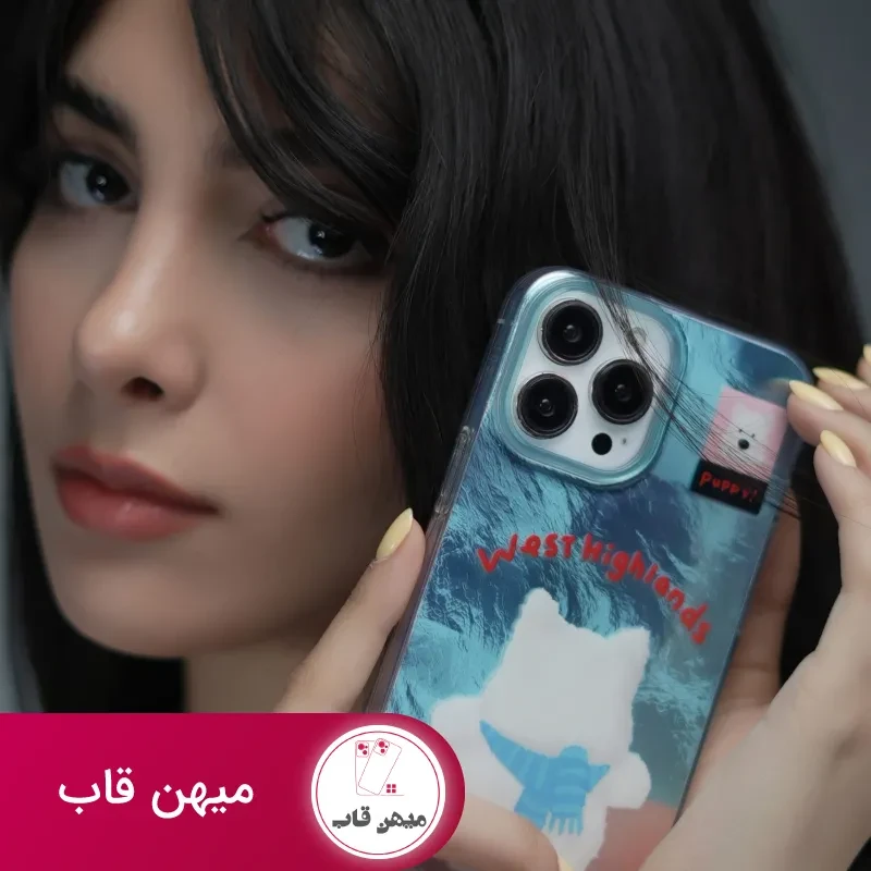 قاب گوشی پاپی وست هایلند + بند فابریک