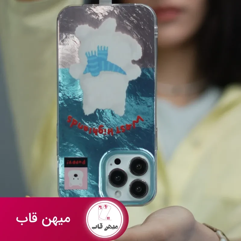 قاب گوشی پاپی وست هایلند + بند فابریک