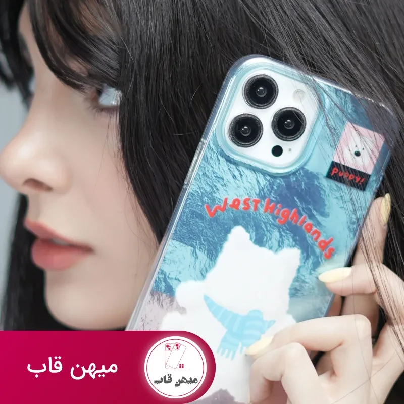 قاب گوشی پاپی وست هایلند + بند فابریک