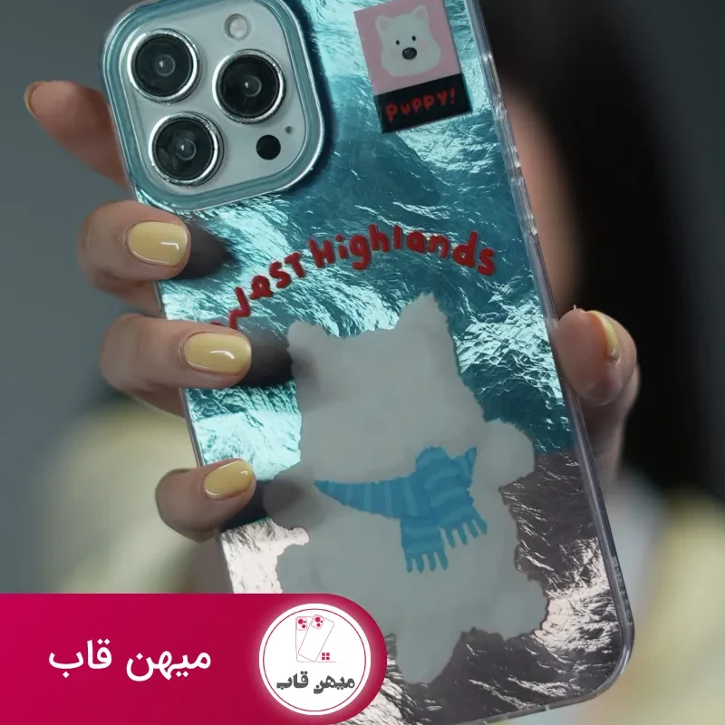 قاب گوشی پاپی وست هایلند + بند فابریک