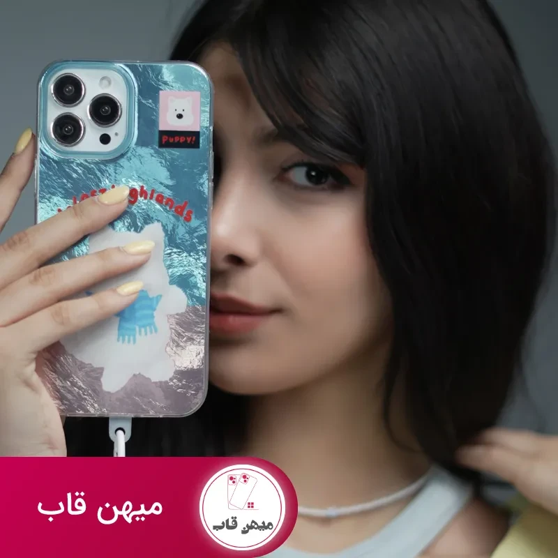 قاب گوشی پاپی وست هایلند + بند فابریک