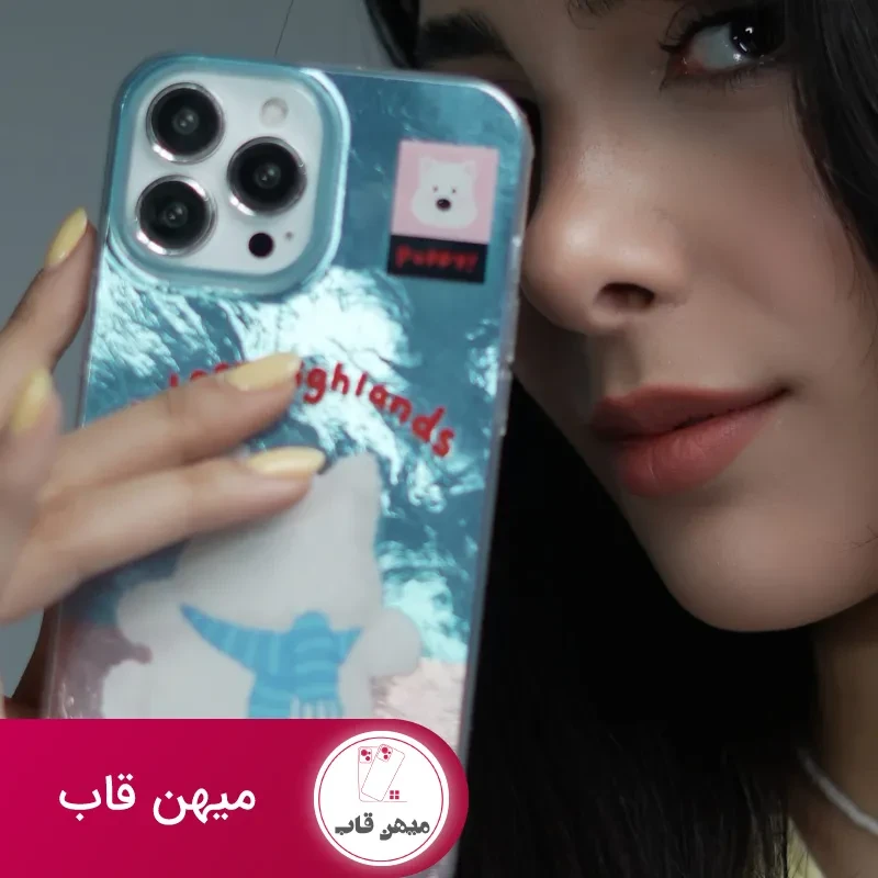 قاب گوشی پاپی وست هایلند + بند فابریک