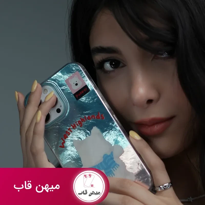قاب گوشی پاپی وست هایلند + بند فابریک