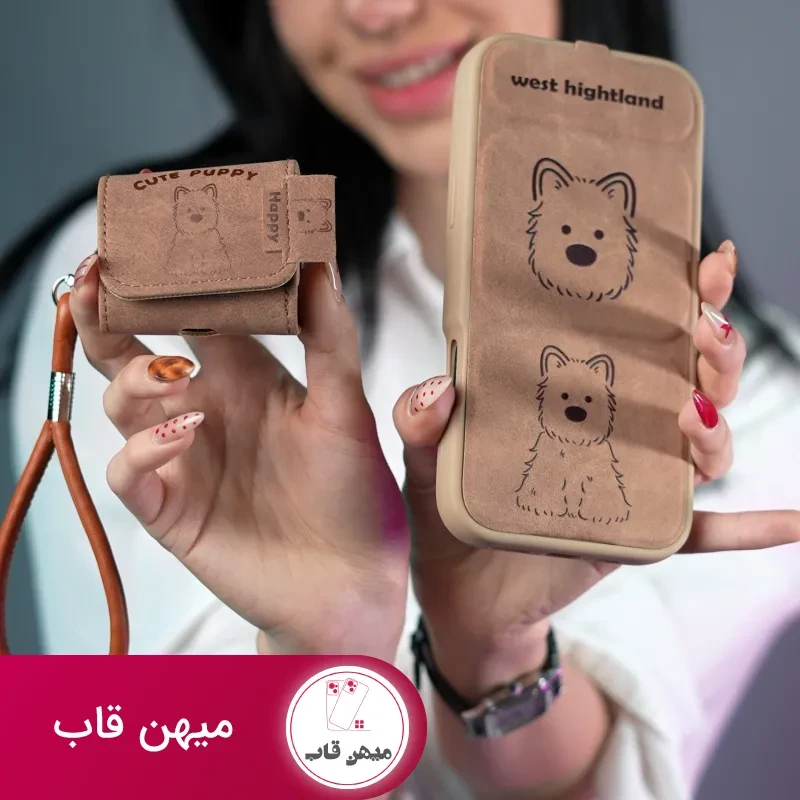 کاور ایرپاد کیوت پاپی چرم