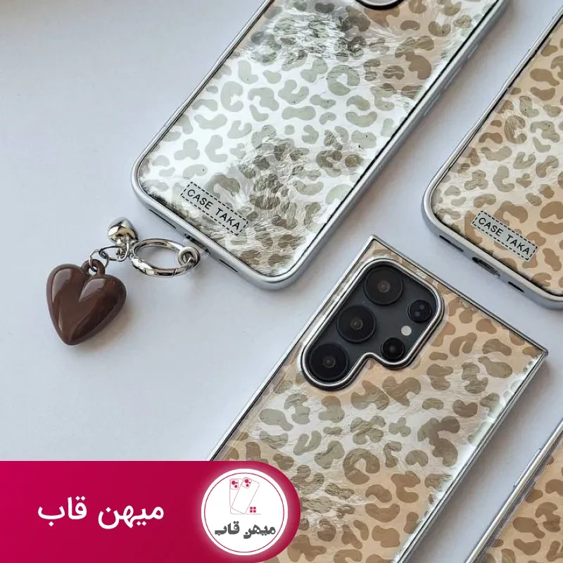 قاب گوشی Gray Leopard
