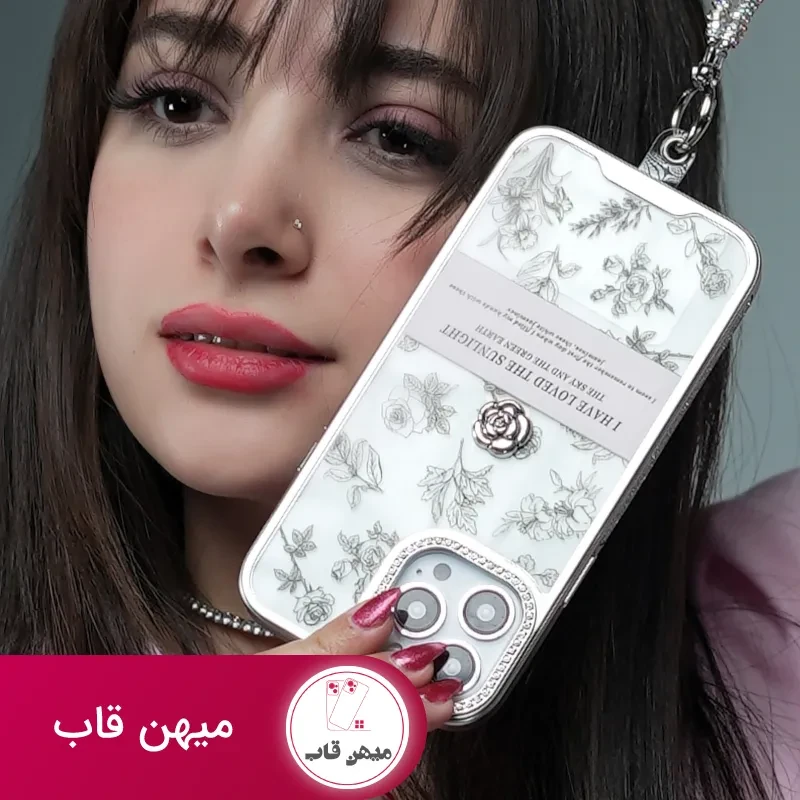 قاب گوشی گل فلاورز سان لایت + بندست