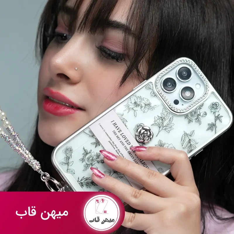 قاب گوشی گل فلاورز سان لایت + بندست
