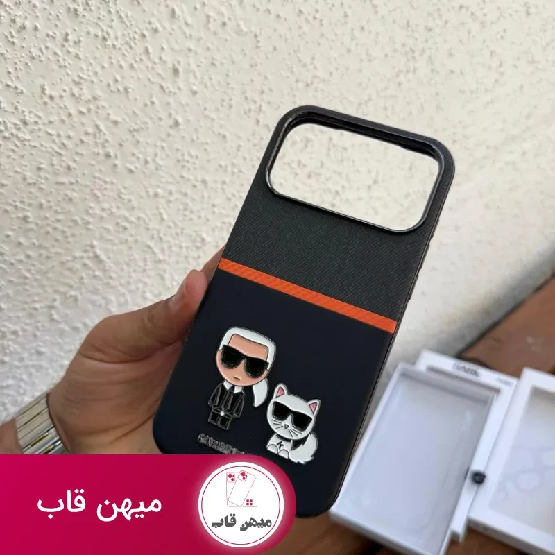 قاب گوشی کارل لاگرفلد Karl Lagerfeld دو تکه