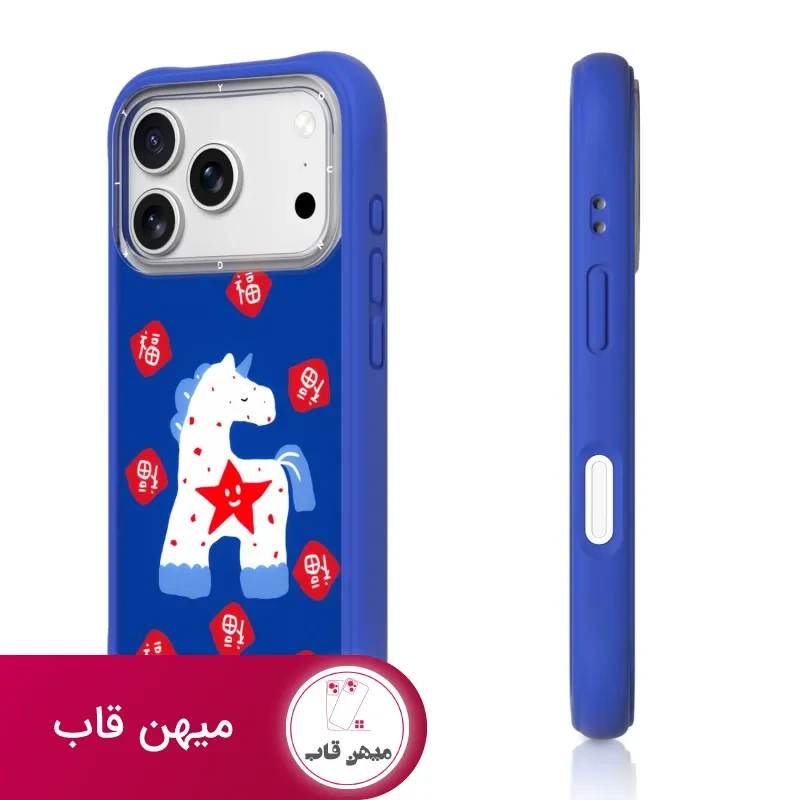 قاب یانگ کیت آیفون Unicorn Star اسب تک شاخ ستاره دار