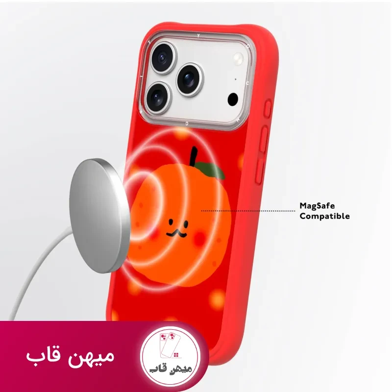 قاب یانگ کیت آیفون Orange پرتقال