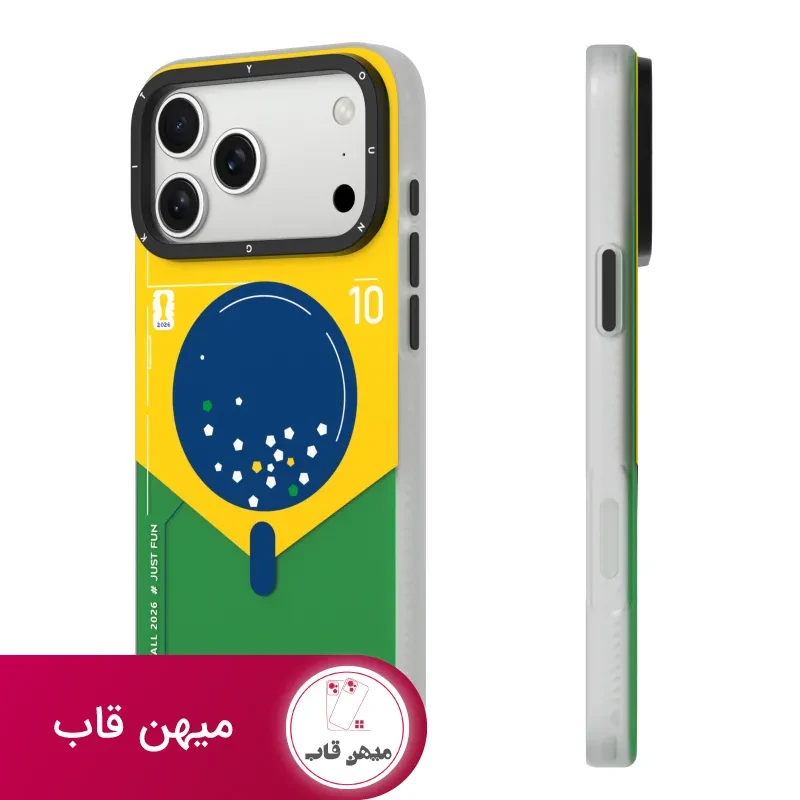 قاب یانگ کیت آیفون جام جهانی فوتبال Brazil برزیل