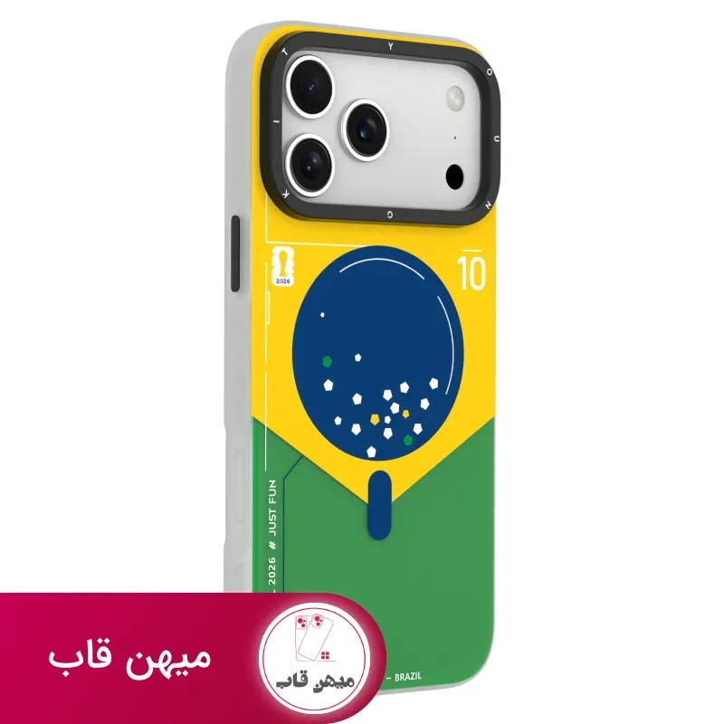 قاب یانگ کیت آیفون جام جهانی فوتبال Brazil برزیل