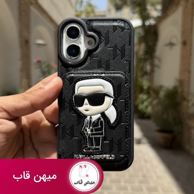 قاب گوشی karl magnet wallet