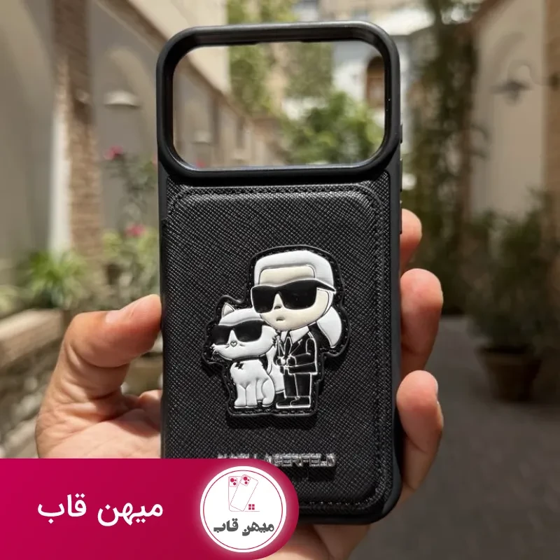 قاب گوشی karl magnet wallet