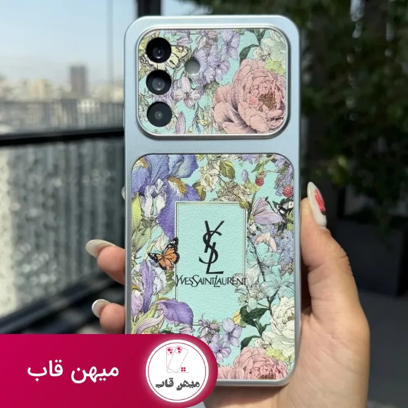 قاب گوشی YSL spring flowers شیائومی و سامسونگ